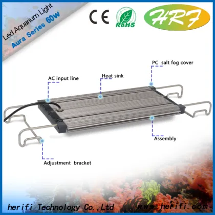 Salt fog proof LED aquarium light fish tank lights aquarium lighting