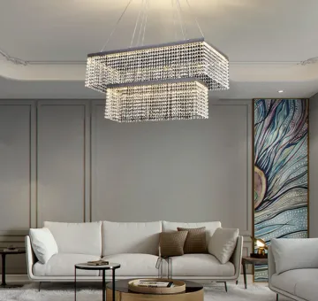 Crystal decorative chandelier for living room