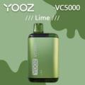 도매 YOOZ VC5000 퍼프 일회용 vape