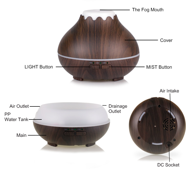 wood grain diffuser