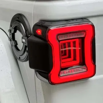 Maiker Manufacturer Offroad Smoked Lens Taillight for Jeep Wrangler JL LED Reverse Brake Lights Accessories