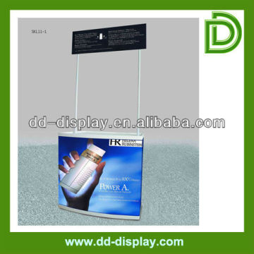Curre portable plastic promotion counter