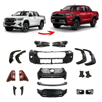 Hilux Vigo Body Kit: Car Bodykit for Hilux Vigo 2005-2014 & Hilux 2021-2022 Rocco Facelift Kit