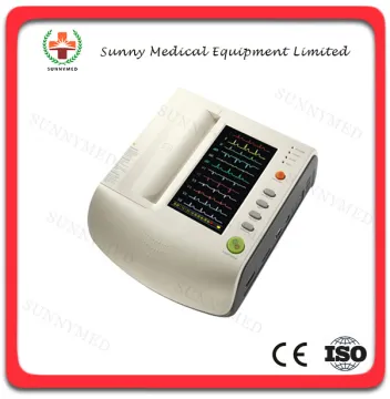 SY-H008 CE Digital twelve channel ECG machine price of ecg machine