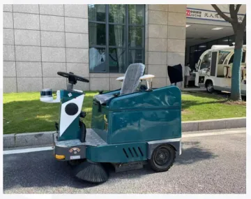 Fully Enclosed Road Sweeper with Fog Cannon and Autonomous Driving Capability
