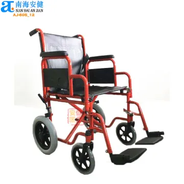 AJ-605 Functional Wheelchair with Detachable Armrest and Footrest