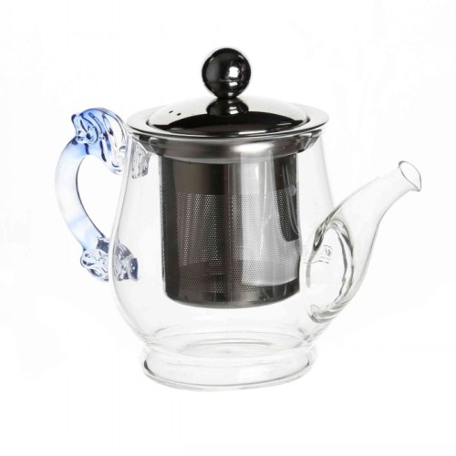 Glass Teapot With Stainless Steel Infuser