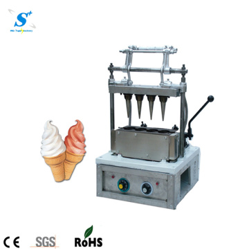 classical wafer biscuit chocolate ice cream cone machine