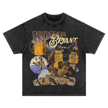 Fan da basket Sports T-shirt personalizzati in cotone DTG