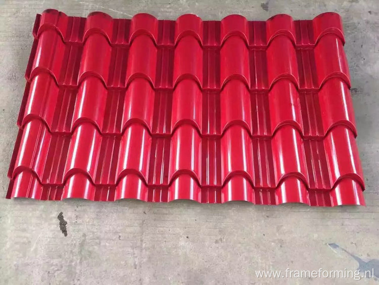 Metal Roof Tile Panel Cold Roll forming Machine