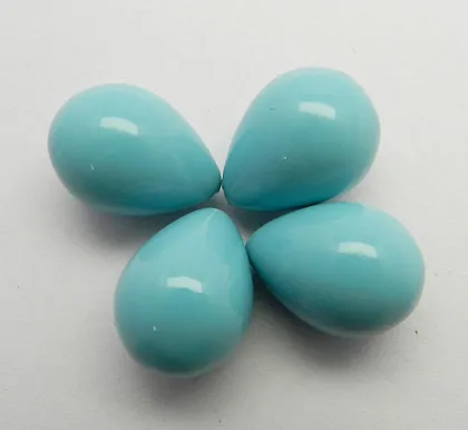 Light blue freshwater pearl drops Loose stone