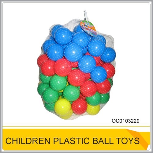 Big sale colorful paradise play christmas plastic ball toy OC0103229