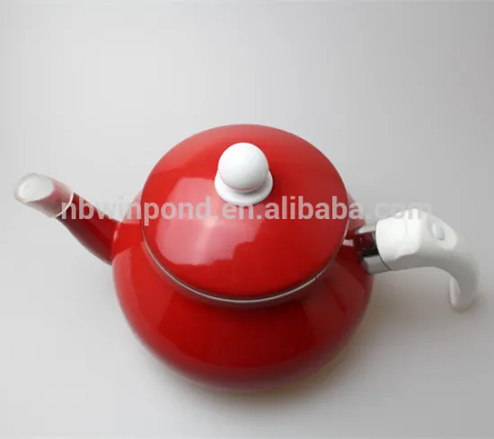 Enamel turkish stainless steel rim teapot