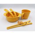 Compostable High-quality Cornstrach Training Tableware Set