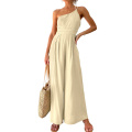 Womens Summer Casual Sleeveless Jumpsuit