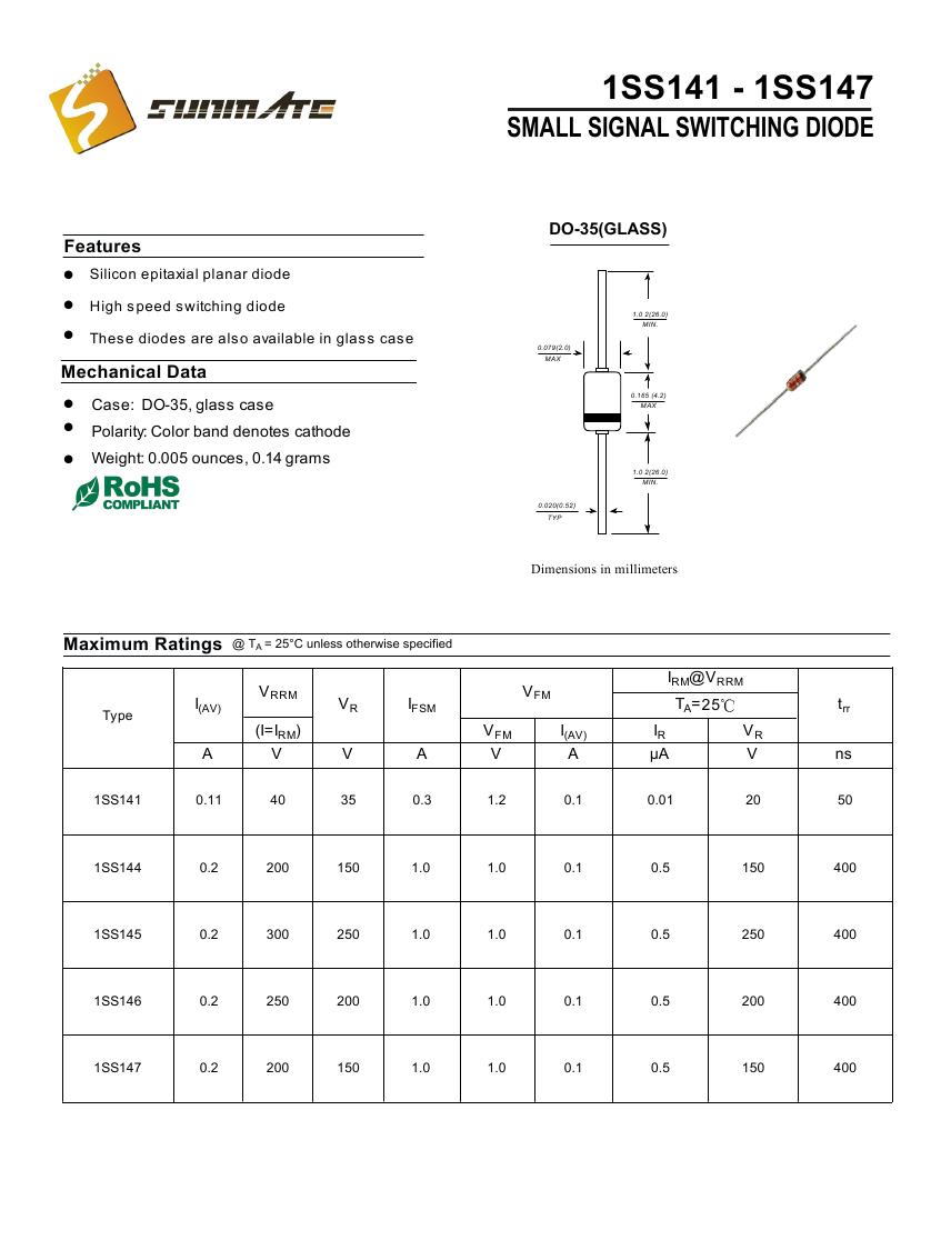 1SS141 - 1SS1470000