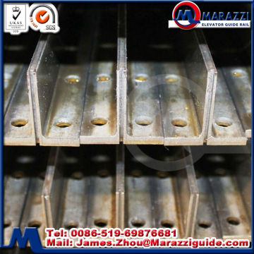 T Type Cold Drawn Elevator Guide Rails T45/A