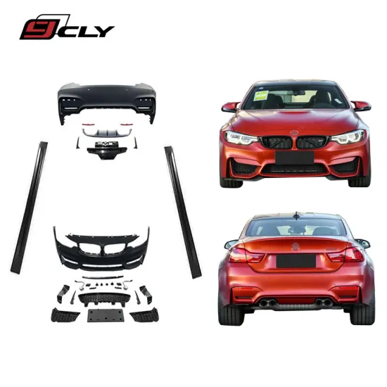 BMW 4-Series F32/F33/F36 Upgrade M4 Body Kit: Front & Rear Bumpers and Side Skirts (2013-2019)