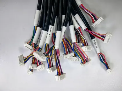 Custom industrial wiring harness start-stop power cable