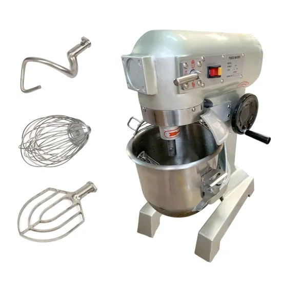 Commercial Food Mixer 10 Qt 500W 3 Speeds Adjustable 124/166/338 Rpm Reliable Pastry Dough Mixers for Schools Bakeries Restaurants Pizzaerias