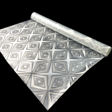 Adesivo geométrico de janela estática padrão de diamante