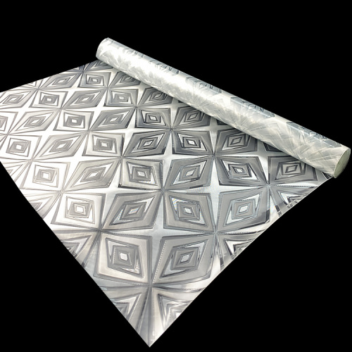 Geometric diamond pattern static window sticker