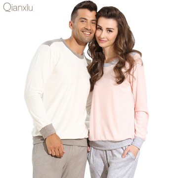 Qianxiu men's sleepwear women's sleepwear made in China