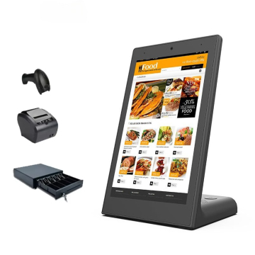NFC Enabled OEM 10.1/14" Touch Screen Android Tablet for Restaurant Ordering with Printer