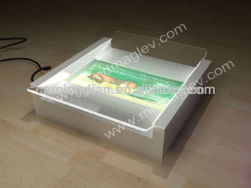 , 7 inch LCd Cash tray, custom made acrylic 7 inch screen coin tray display holder