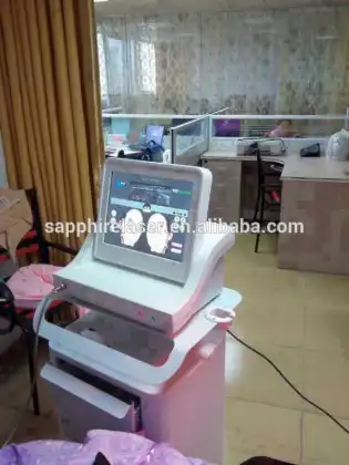 Skin tightening hifu for wrinkle removal system / skin tightening machine