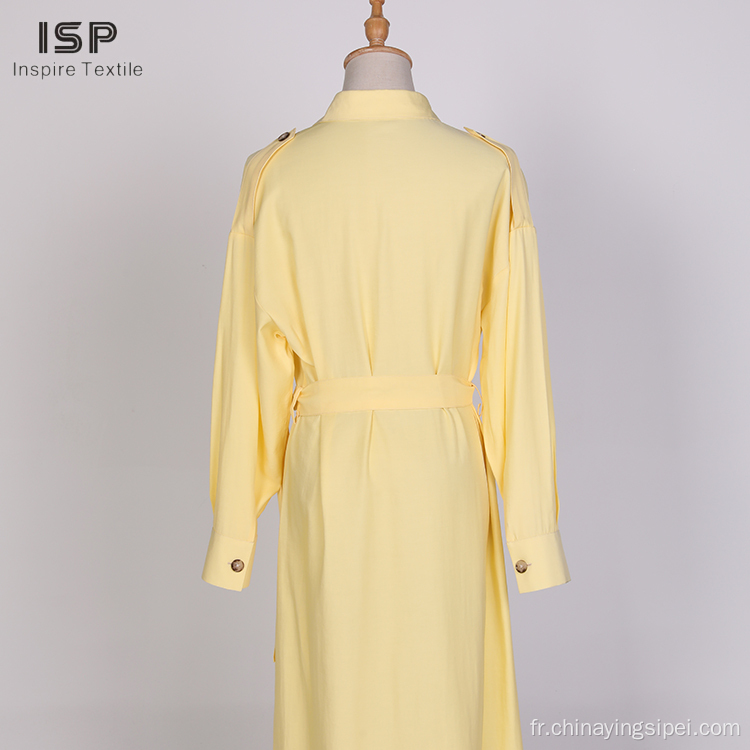 Bon matériau 35% Polyester 65% Rayon Blend Fabric pour robe