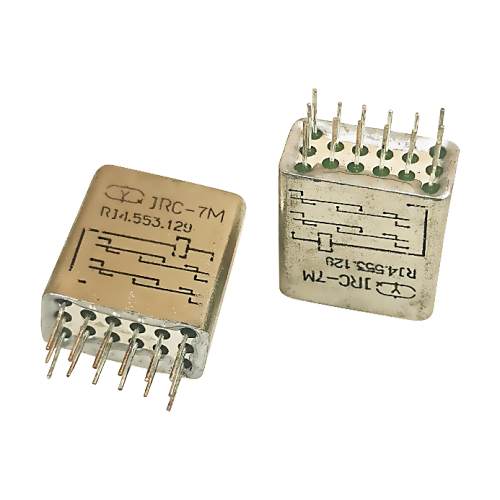 Relais métallique d'aviation militaire JRC-7M 27V