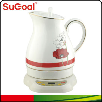 Porcelain Electric Kettle with LCD display