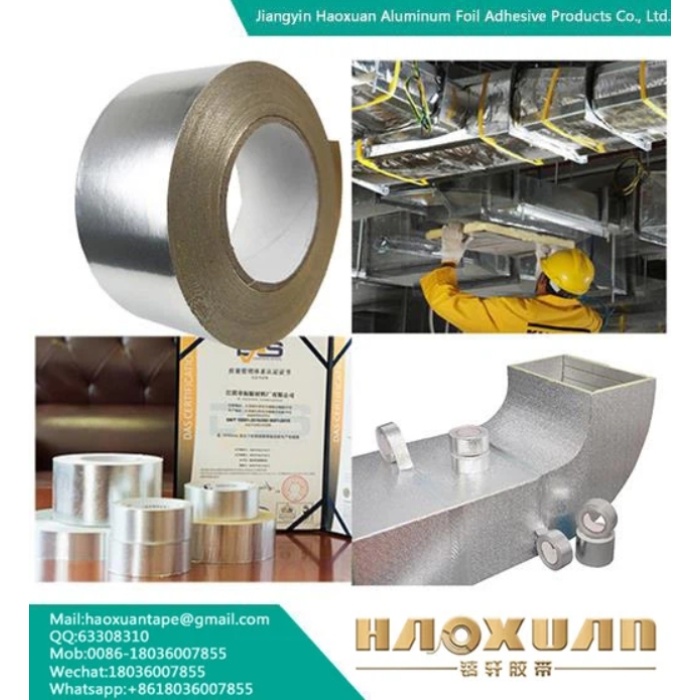 Ruban adhésif en papier d'aluminium