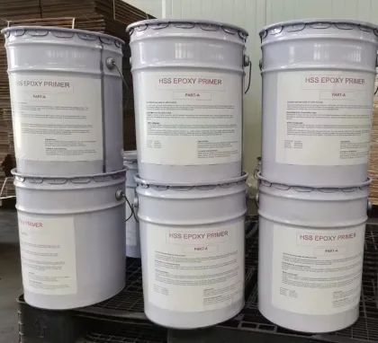 Liquid Epoxy Coatings Two Parts for HSS