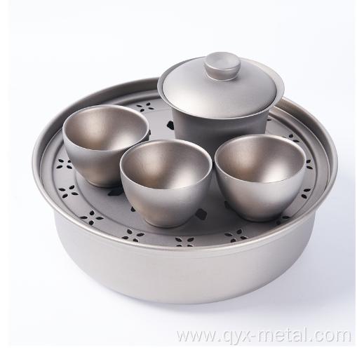 Ultralight Titanium Outdoor Tea Set