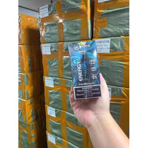 RUOK Energy Wholesale 5000 Puffs Preço