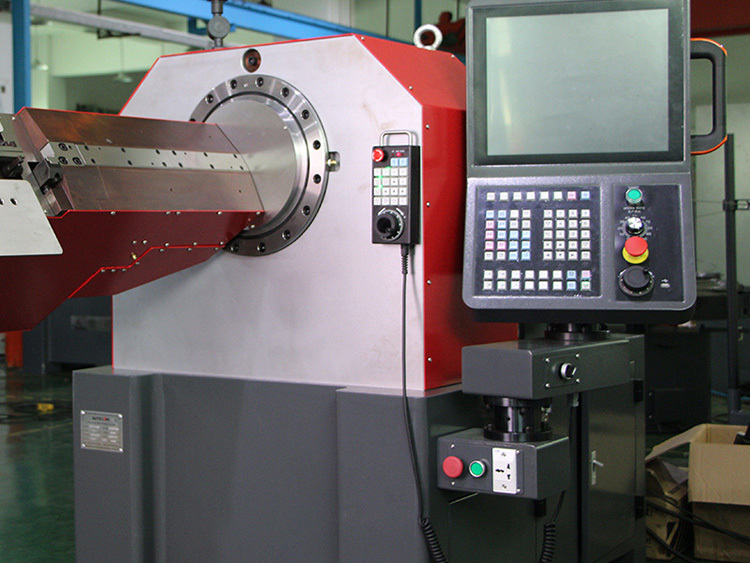 Compact 3 Axis Single Head 3D CNC Wire Bending Machine