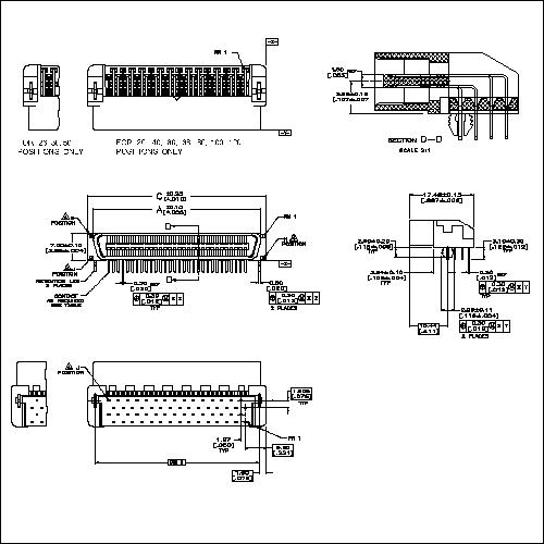 1.27mm Series Plug Right-Angle Full Plastic Type HPZTR-MXX