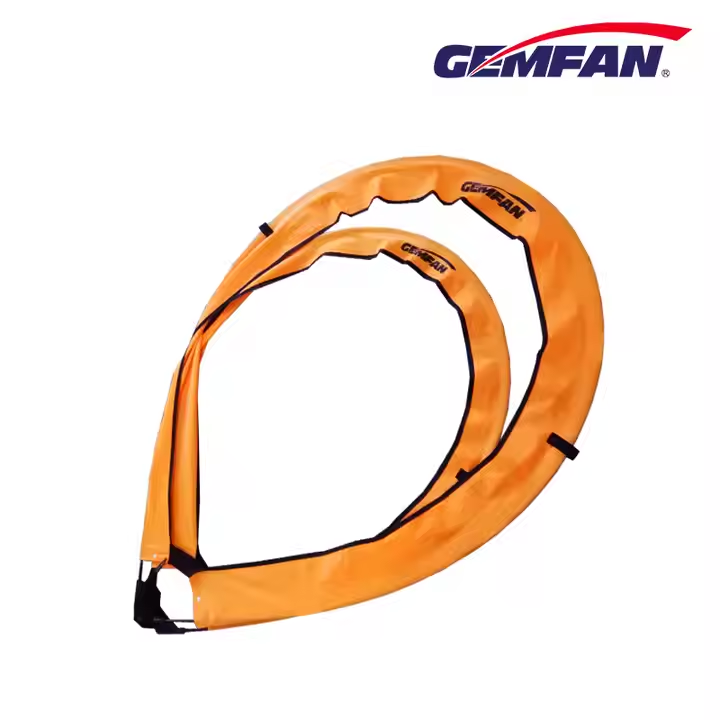 Orange Airgates with Custom Logo for Indoor FPV Drone Racing