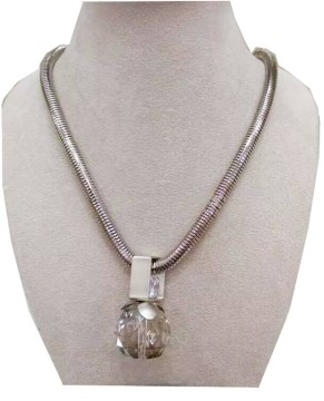 Statement Necklace, New Fashion Jewelry Gold Charms Glass Bead on Chain Statement Necklace , Statement Necklace Wholesale PT2072