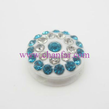 High quality resin crystal beads for necklace jewelry