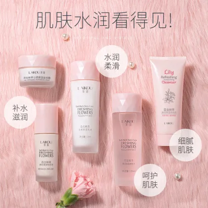 Wholesale Pink Moisturizing Skincare Sets