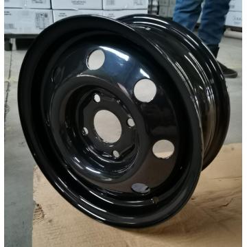 black 8 soft steel wheel rim off road