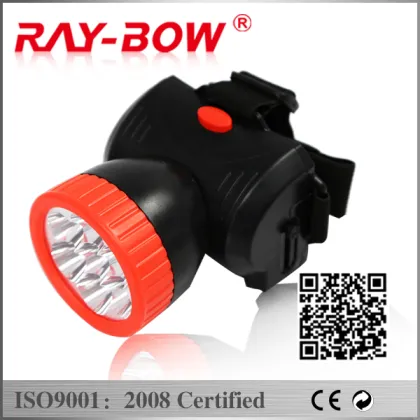 7 LEDs sky ray flashlight
