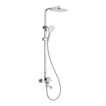 Shower combination for exposed installation