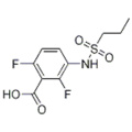 2,6-Difluoro-3- (propylsulfonaMido) acido benzoico CAS 1103234-56-5