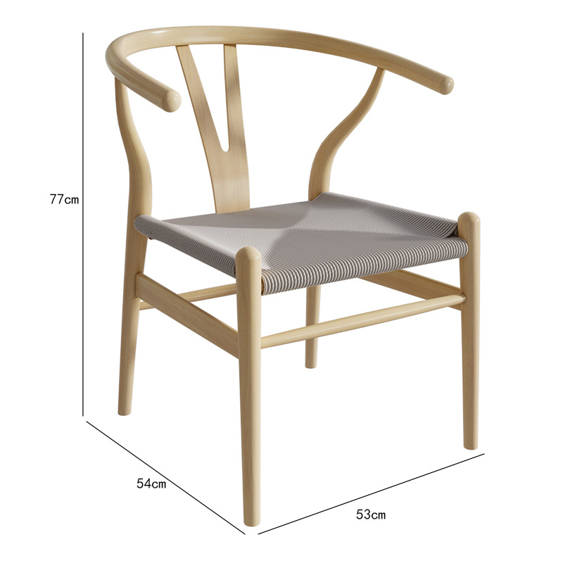 Wood Solid Conference Chair