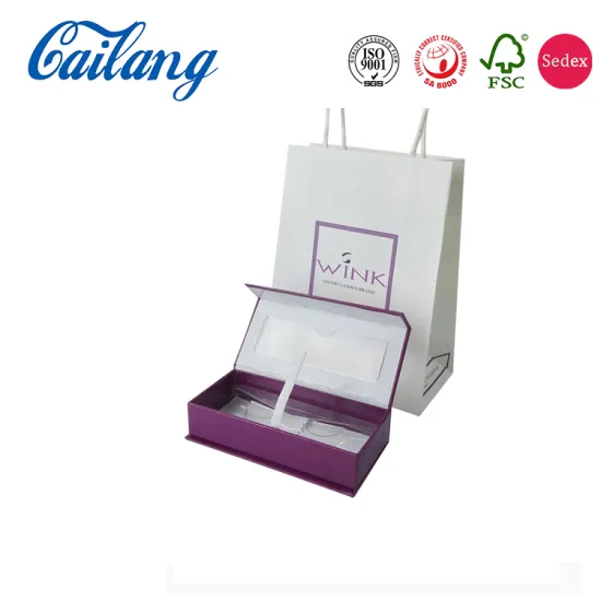 French Perfume Box With Foil Logo