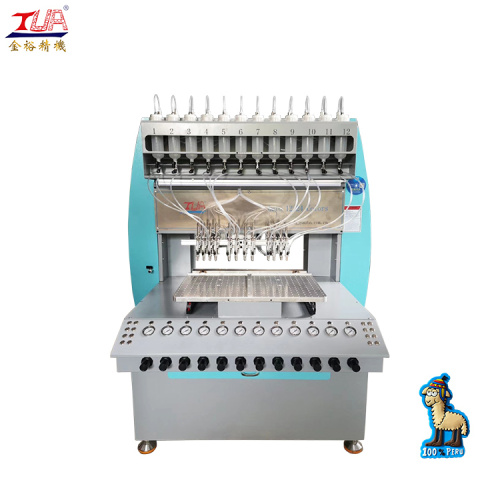 pvc plastisol patches dropping machine